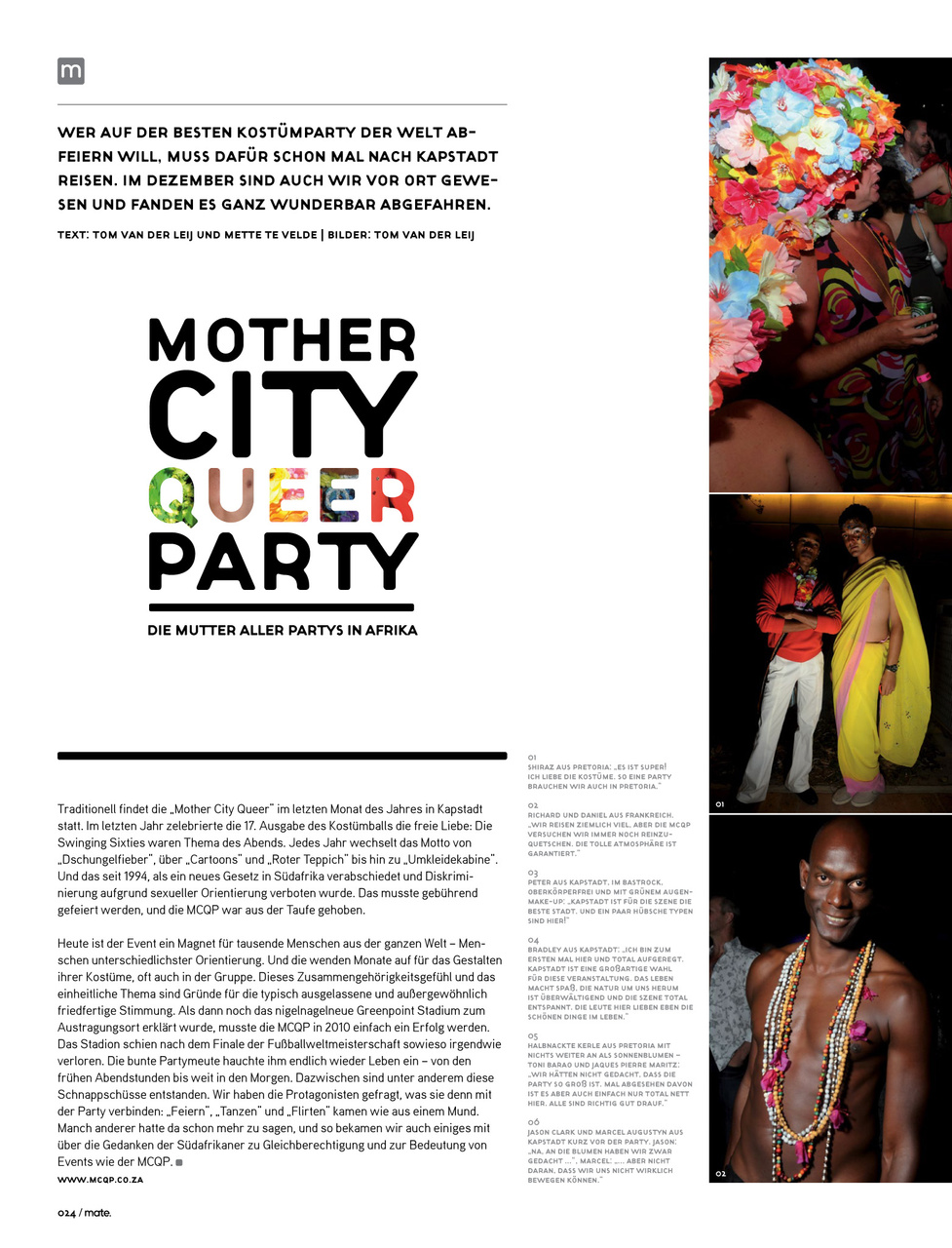 Mate Magazine Preview Pages