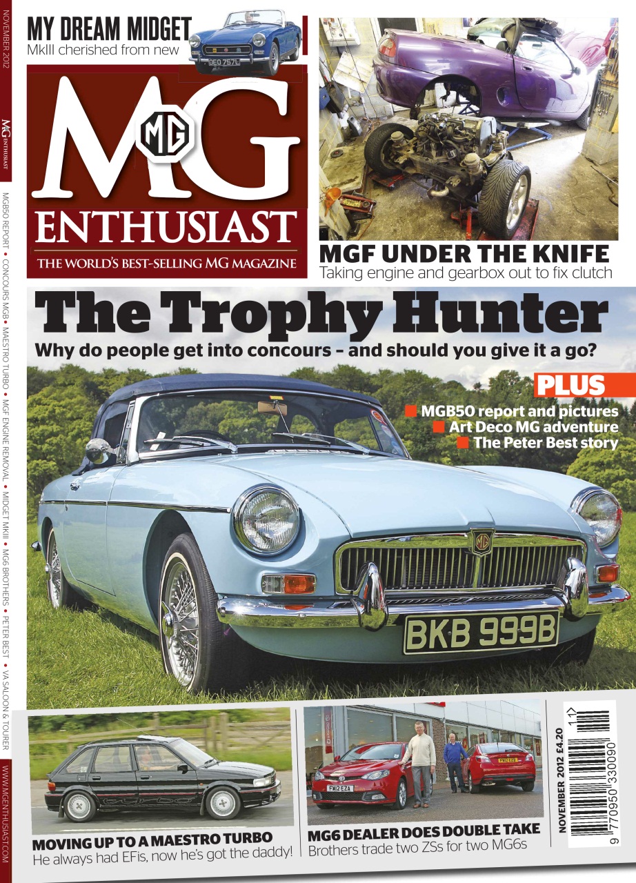 MG Enthusiast Preview Pages
