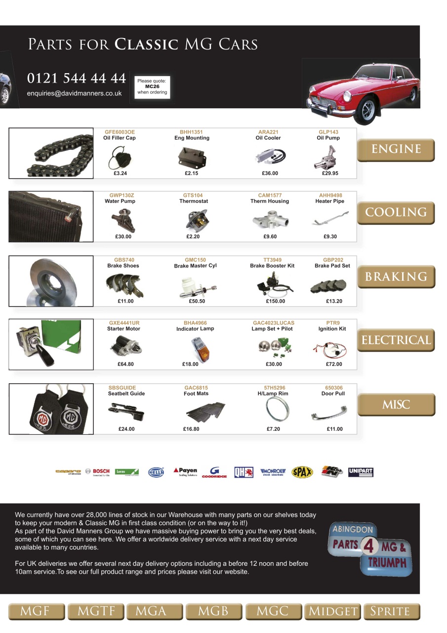 MG Enthusiast Preview Pages