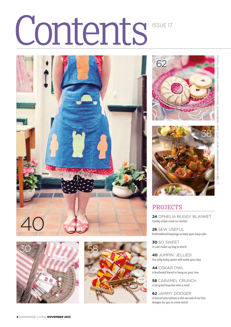 Handmade Living Preview Pages