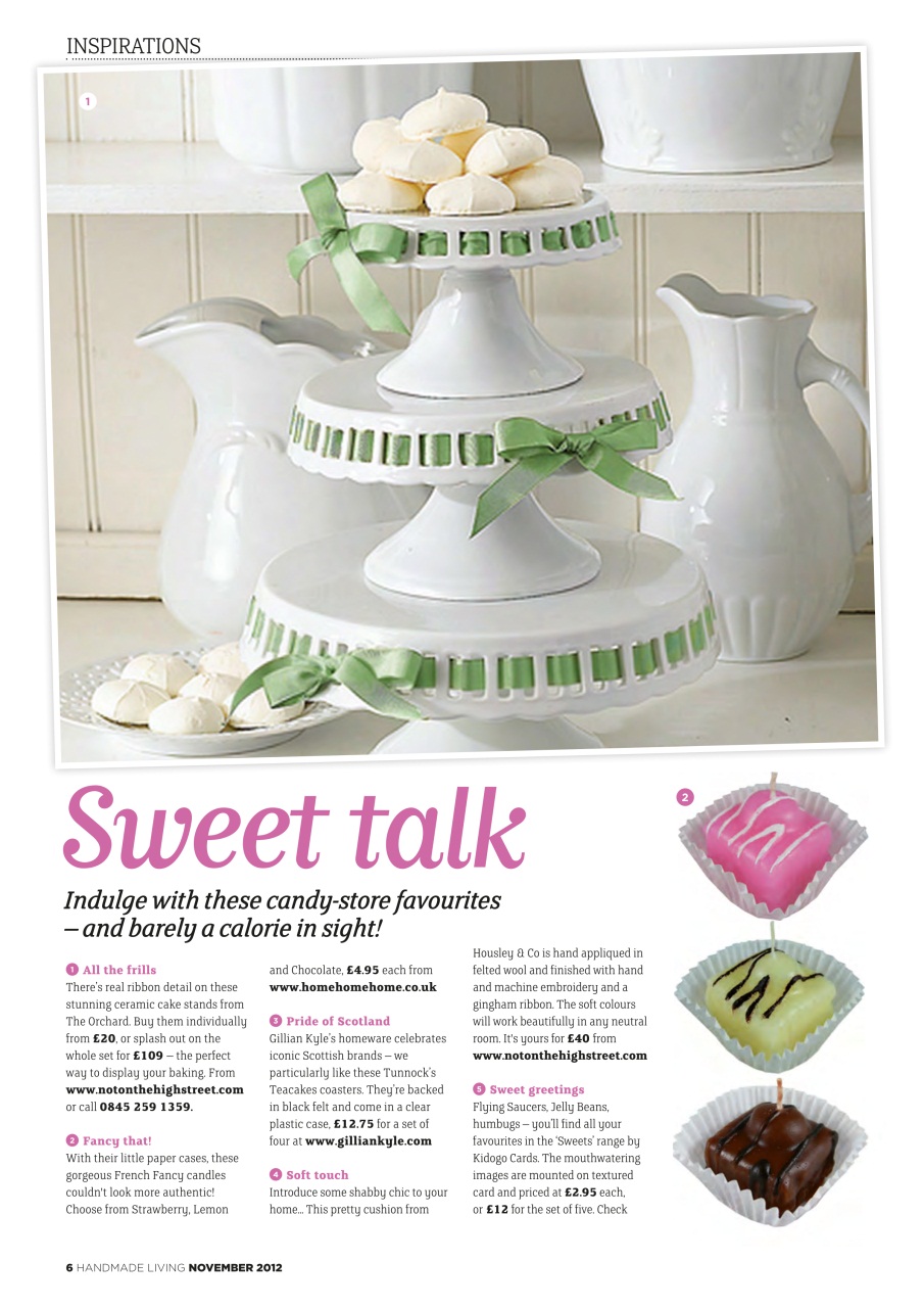 Handmade Living Preview Pages