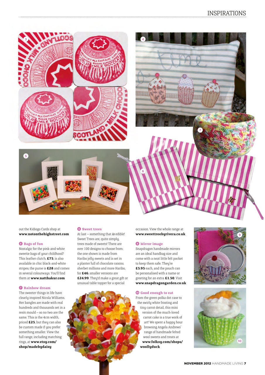 Handmade Living Preview Pages