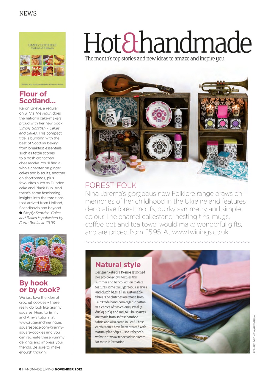 Handmade Living Preview Pages