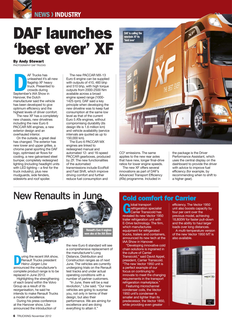 Trucking Magazine Preview Pages