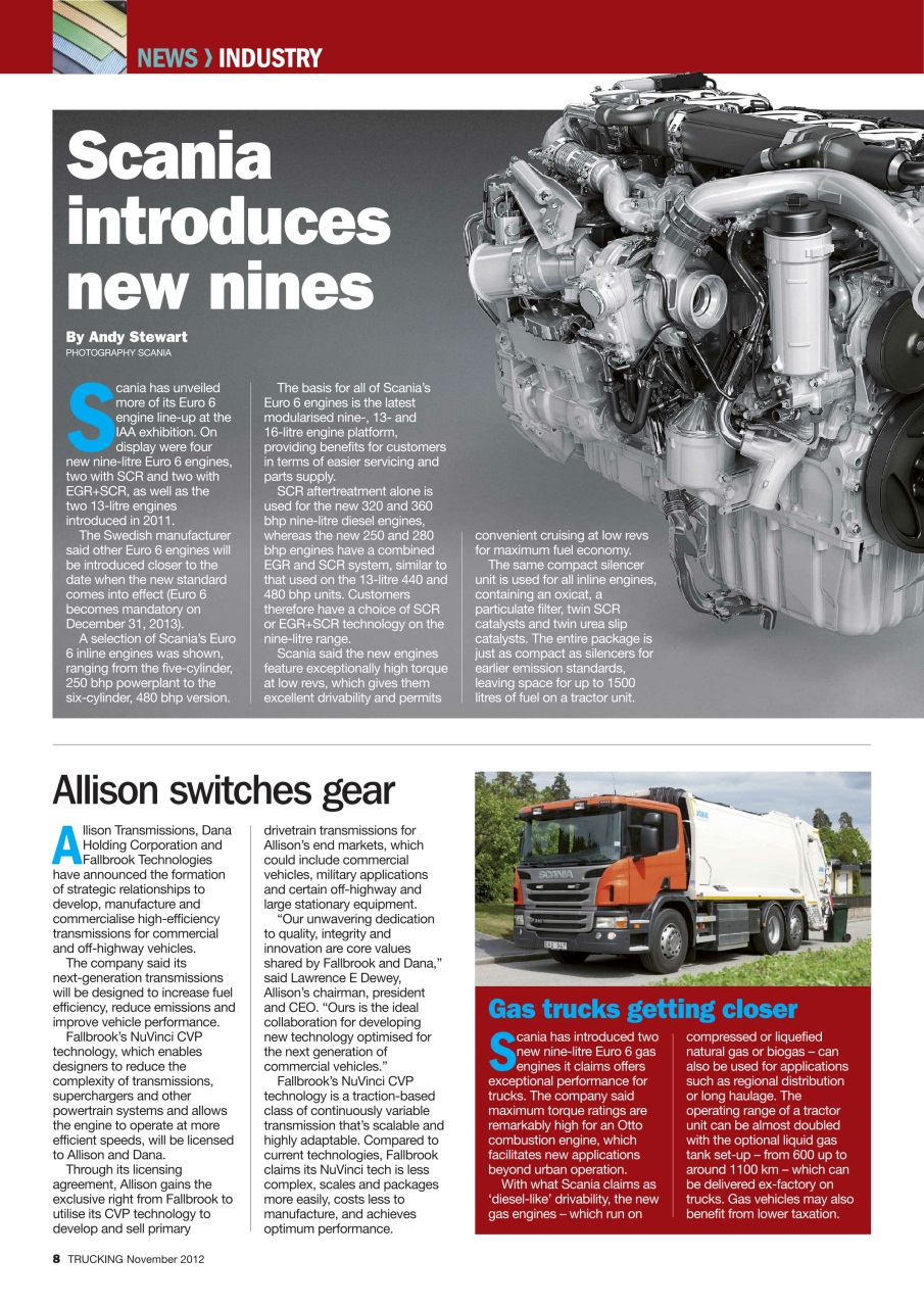 Trucking Magazine Preview Pages