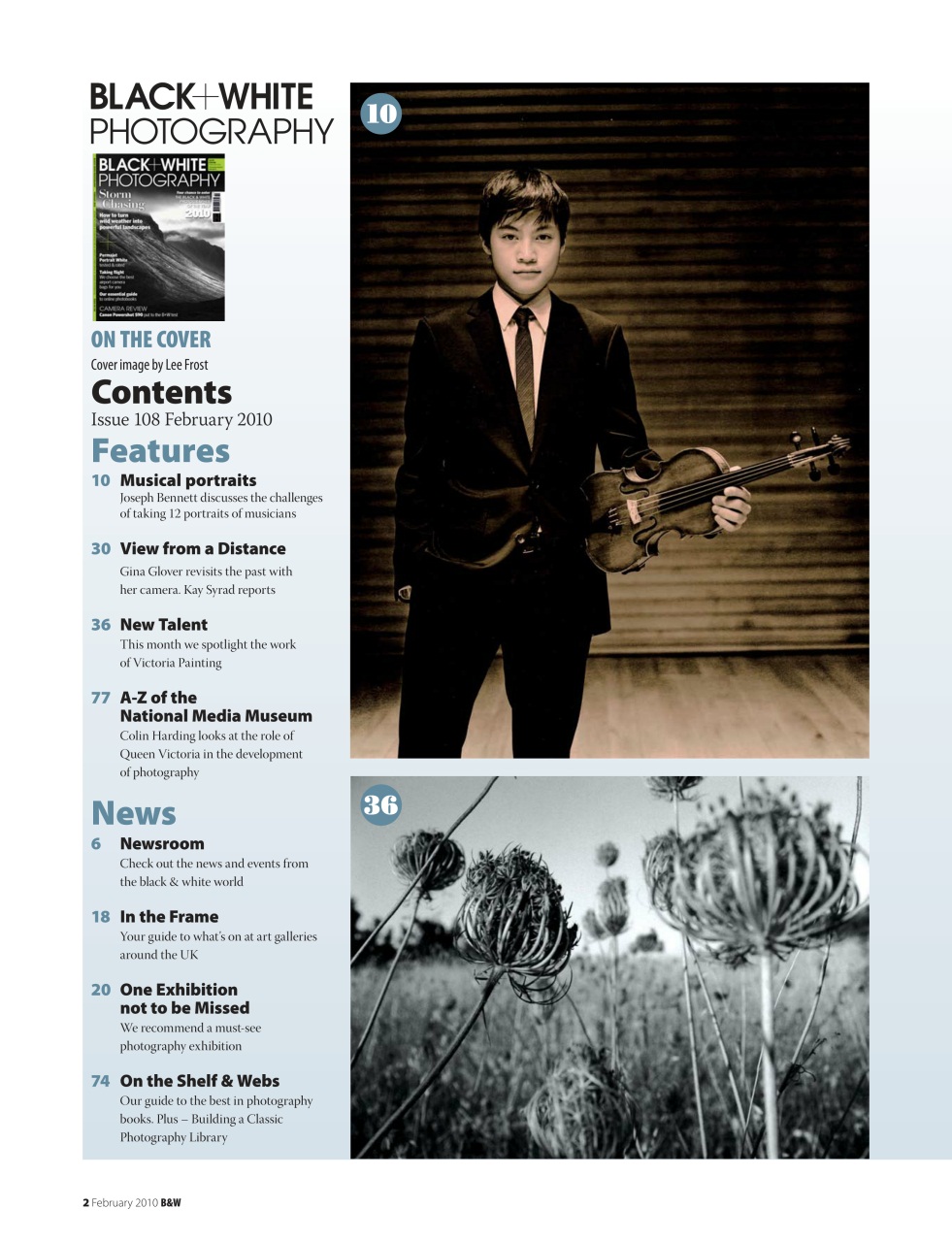 Black+White Photography Preview Pages