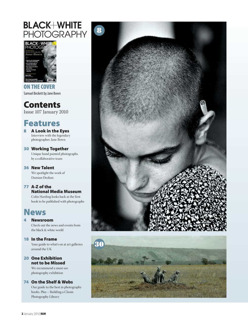 Black+White Photography Preview Pages