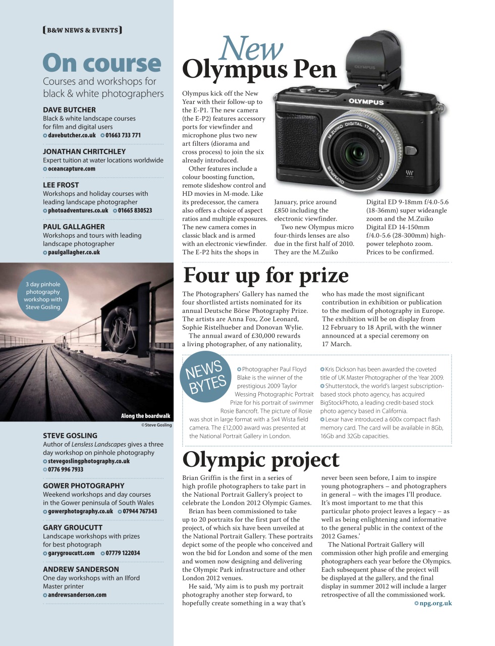 Black+White Photography Preview Pages