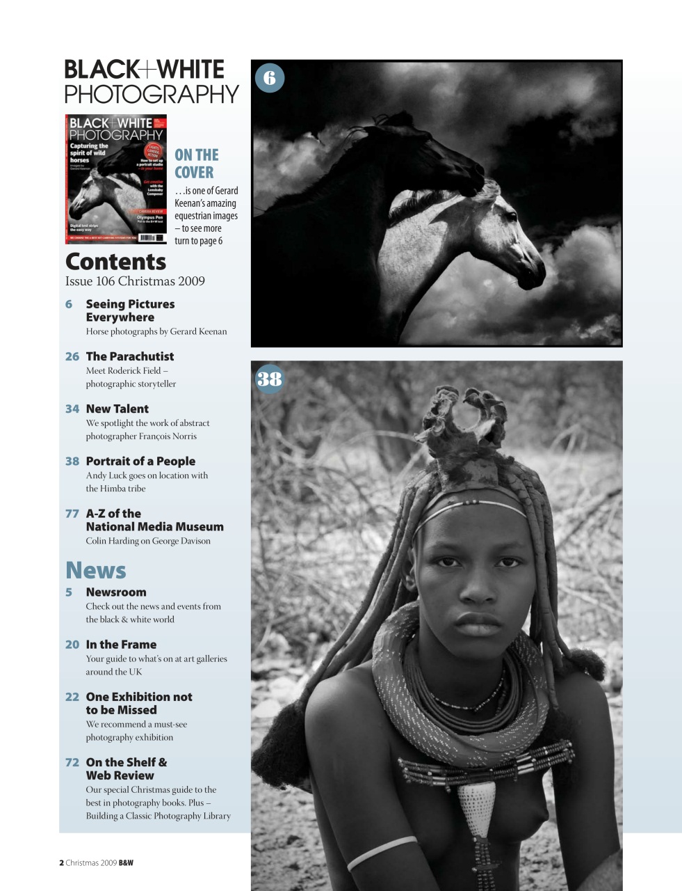 Black+White Photography Preview Pages