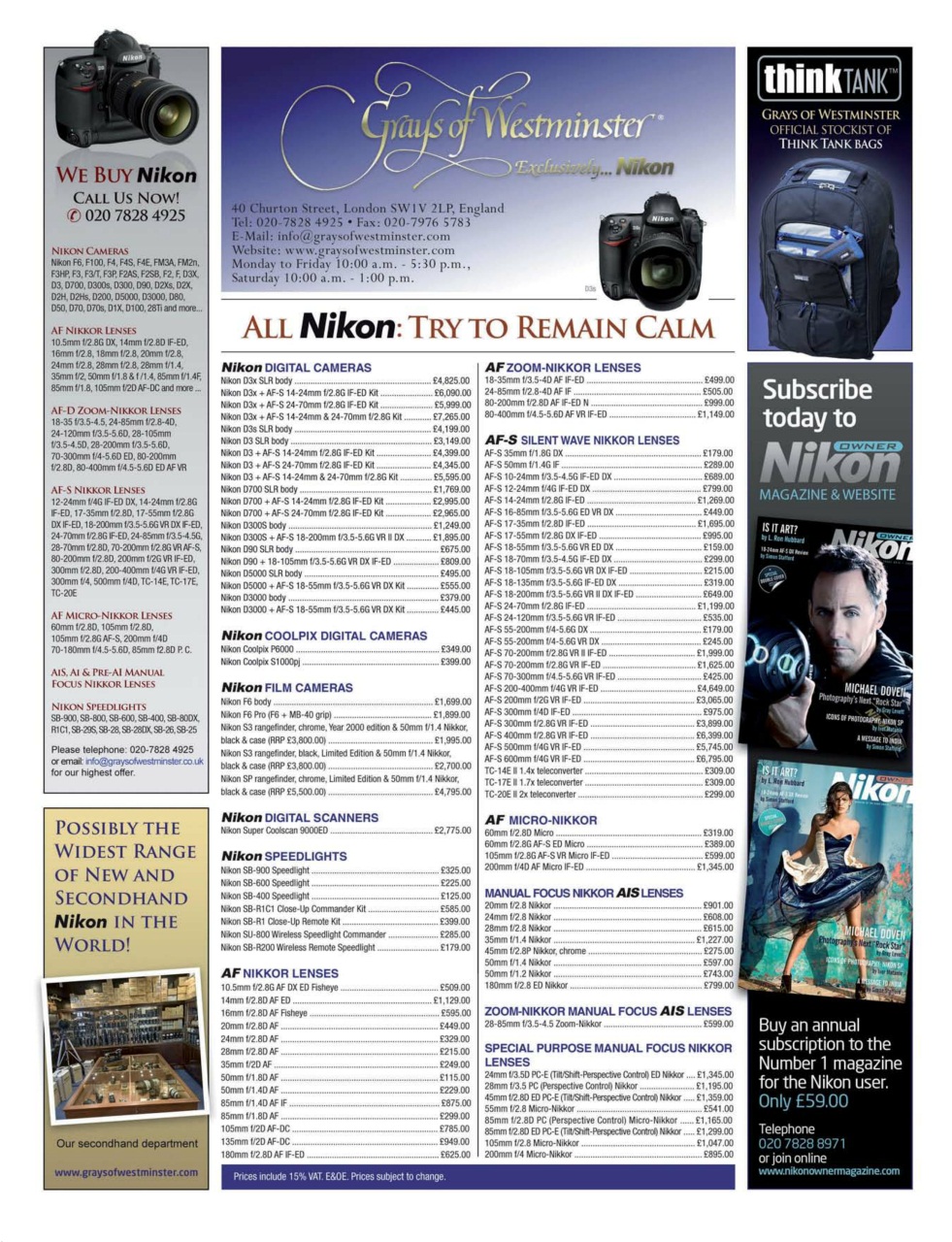 Black+White Photography Preview Pages