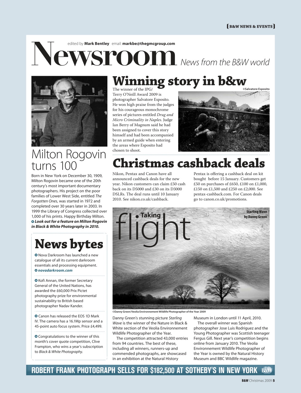 Black+White Photography Preview Pages