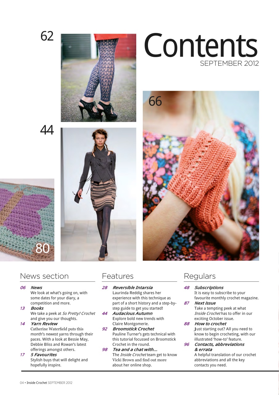 Inside Crochet Preview Pages