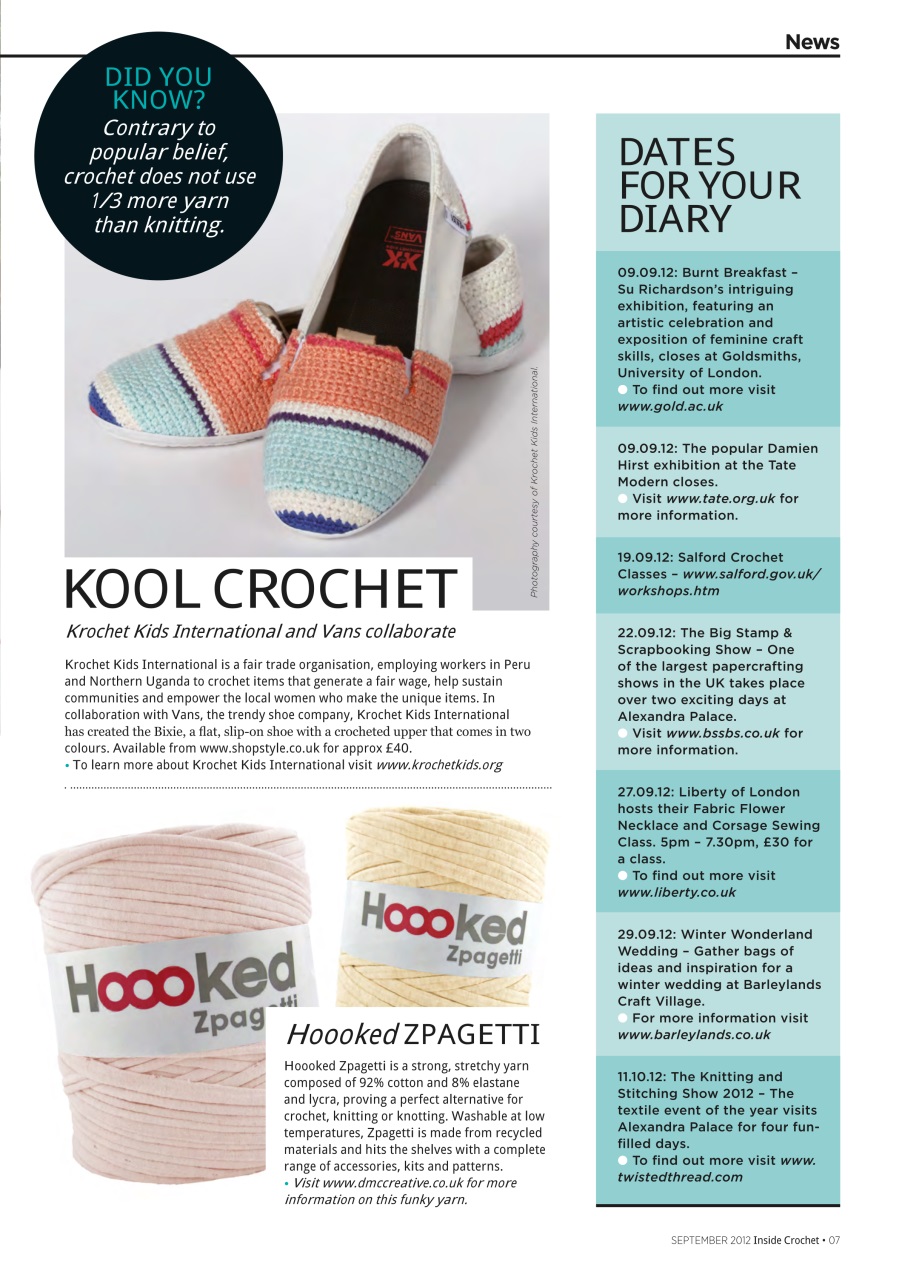 Inside Crochet Preview Pages