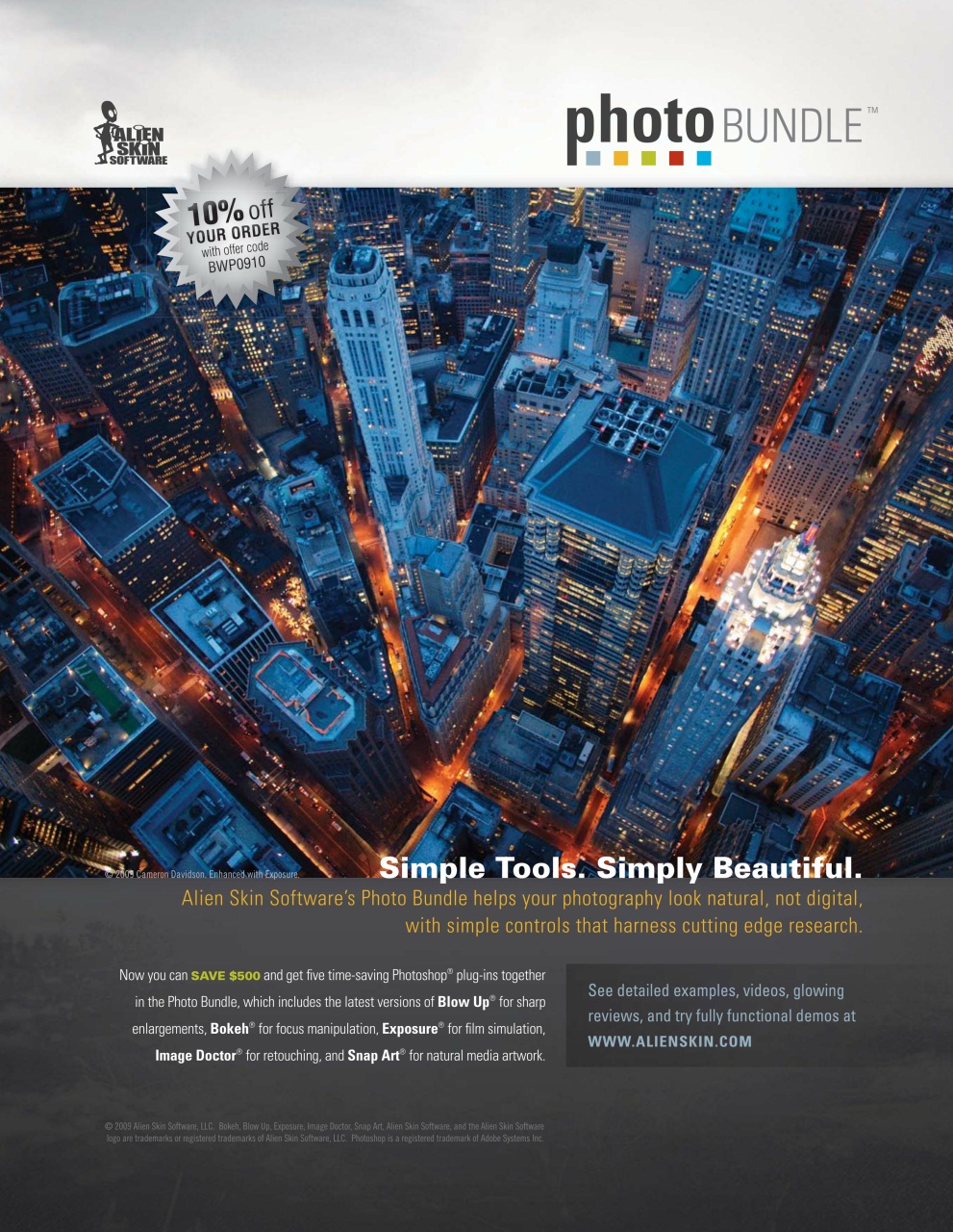 Black+White Photography Preview Pages