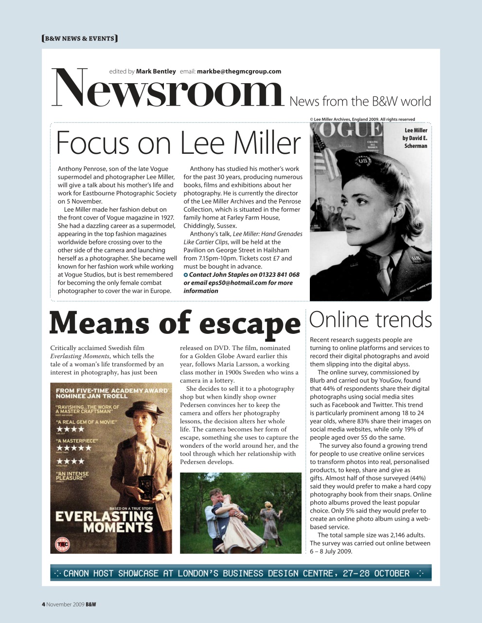 Black+White Photography Preview Pages