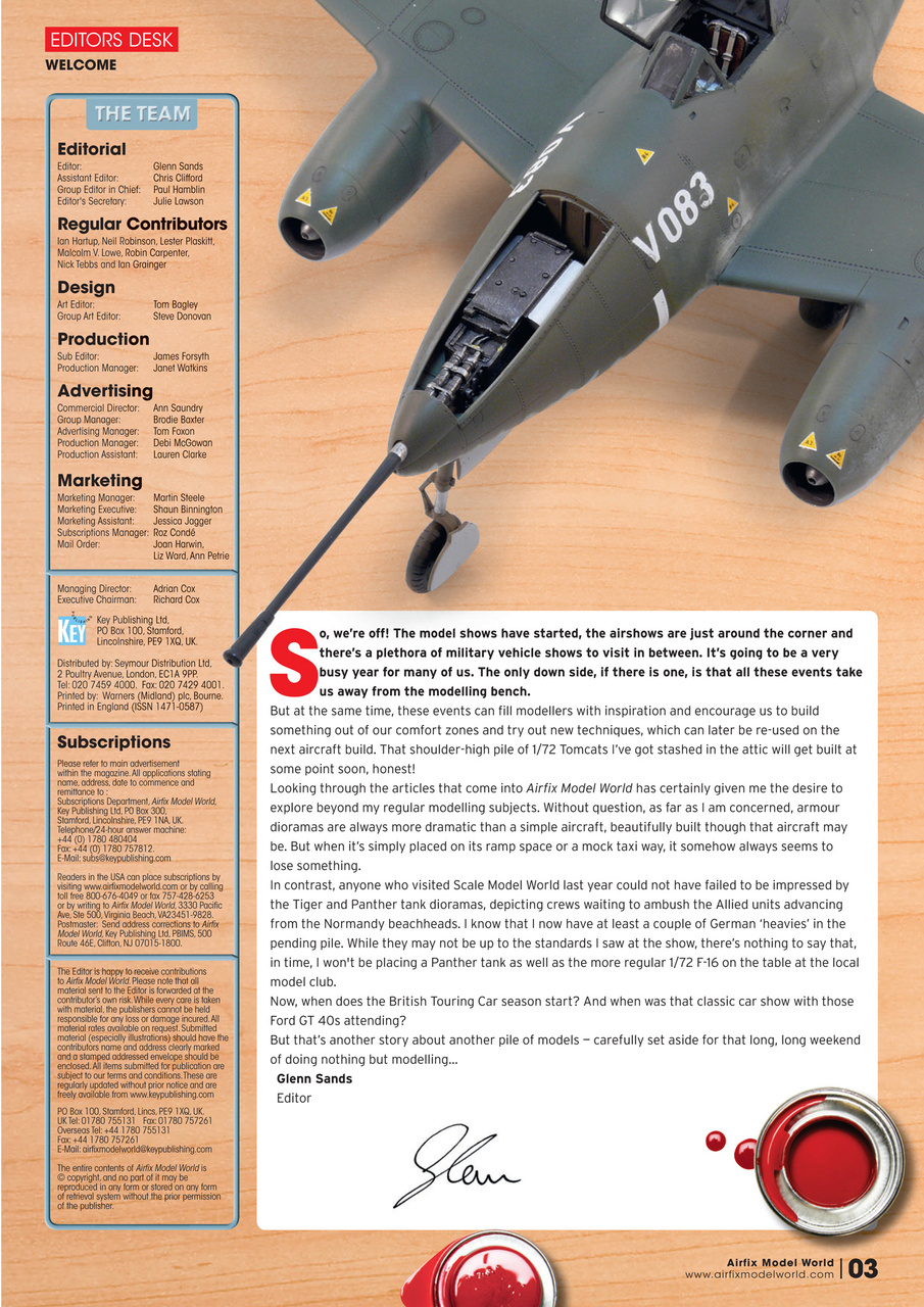 Airfix Model World Preview Pages