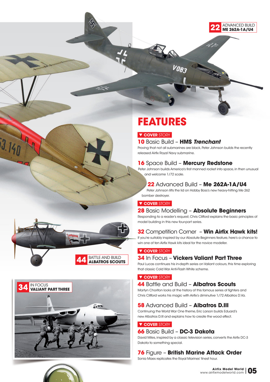 Airfix Model World Preview Pages