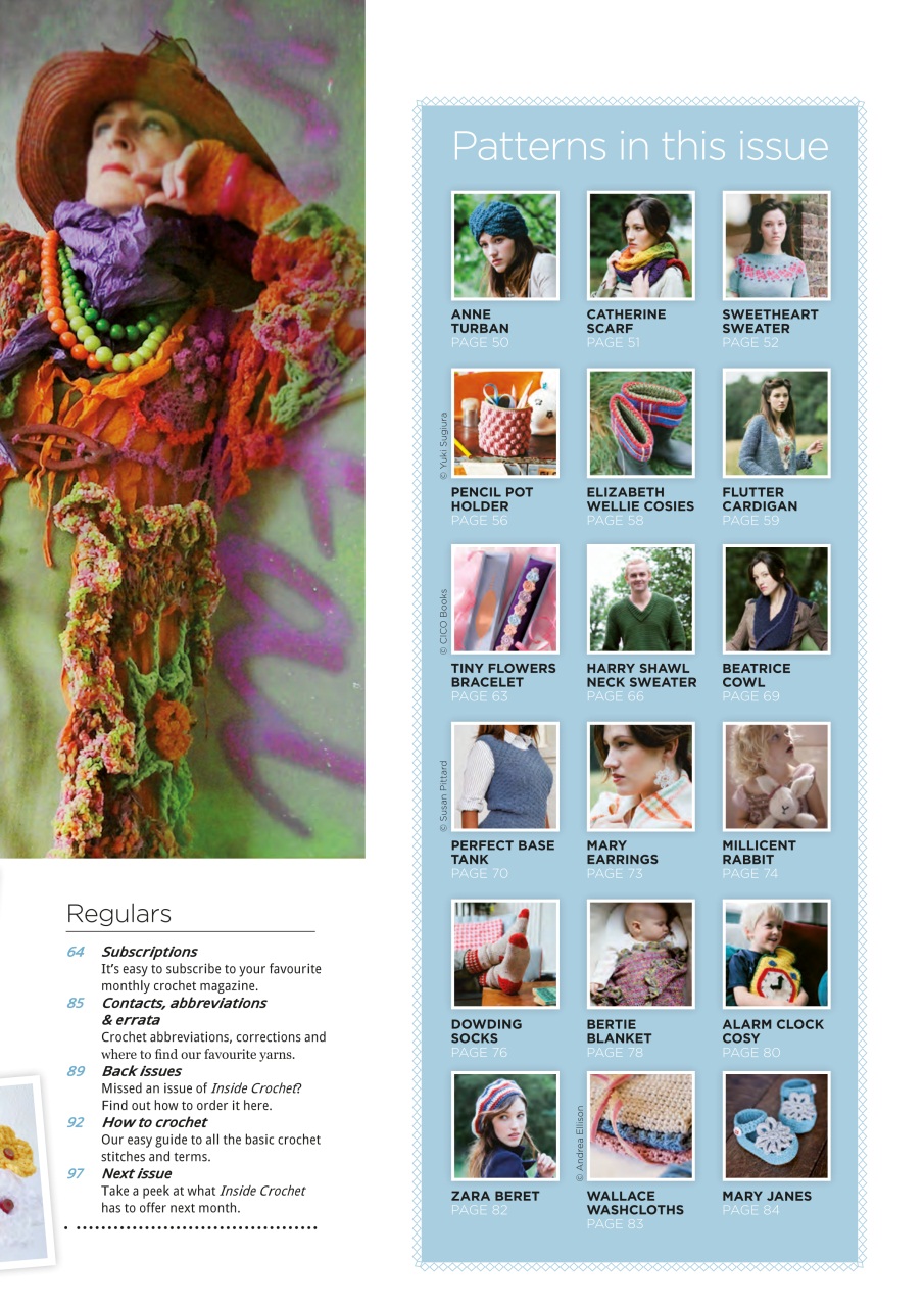 Inside Crochet Preview Pages