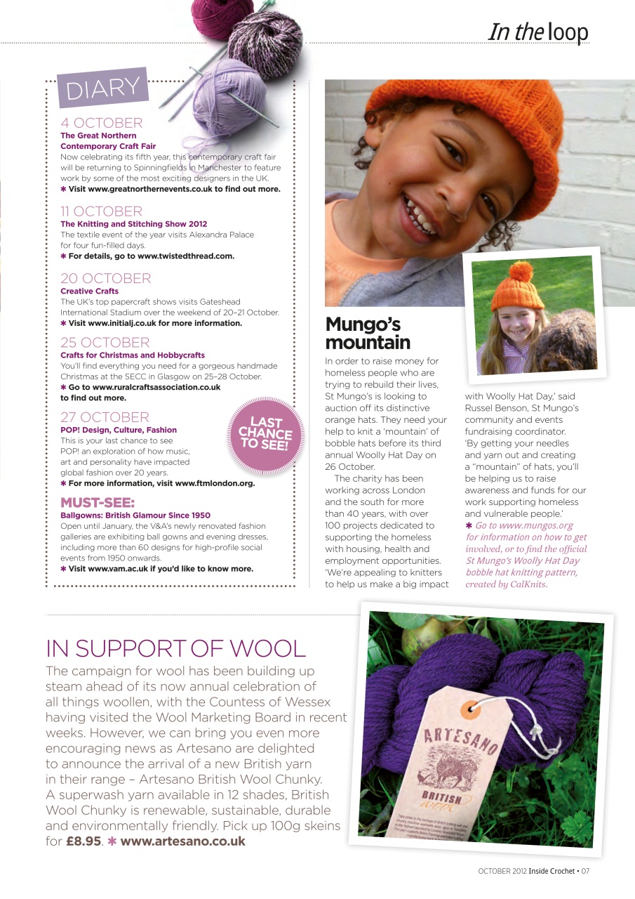 Inside Crochet Preview Pages