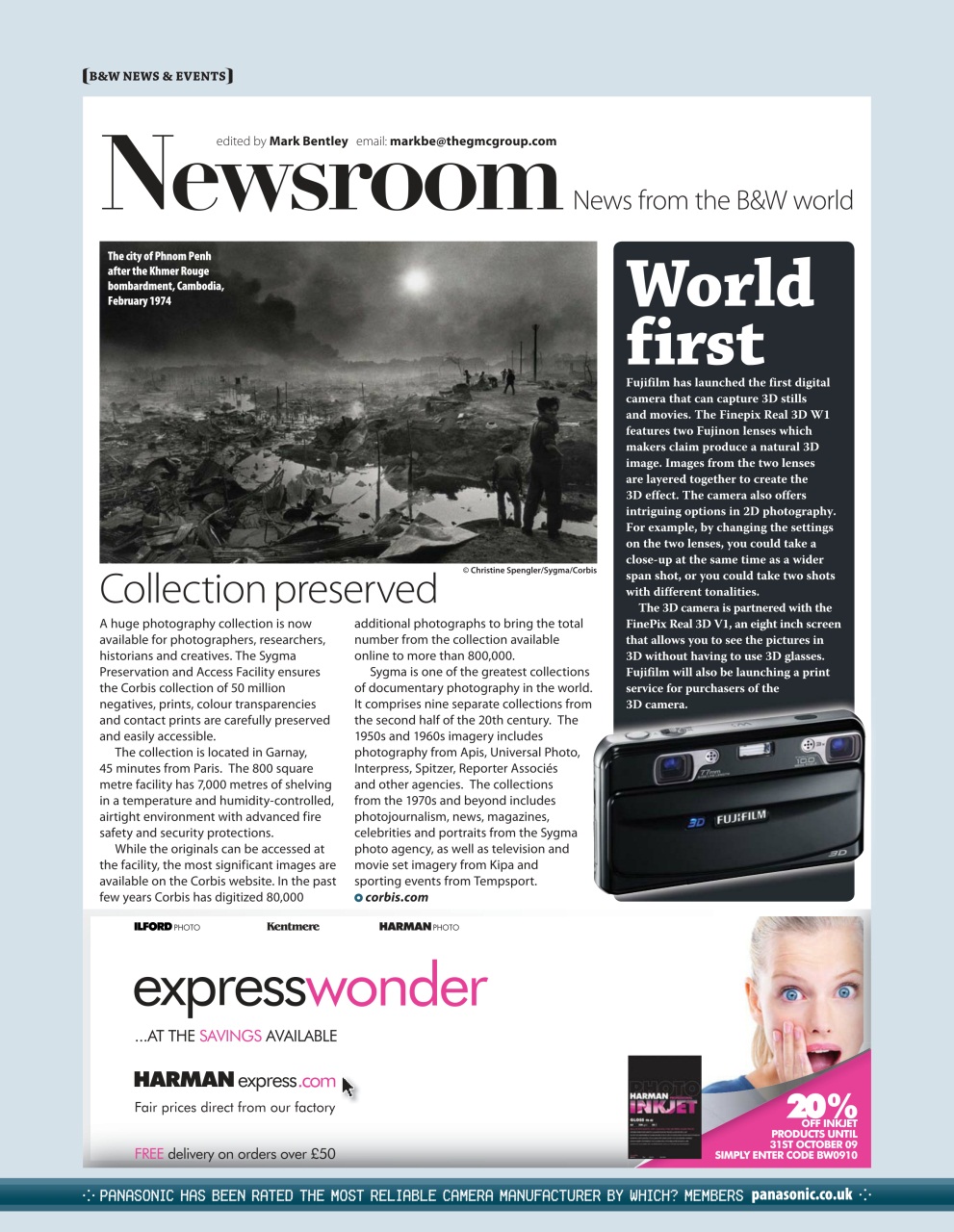 Black+White Photography Preview Pages