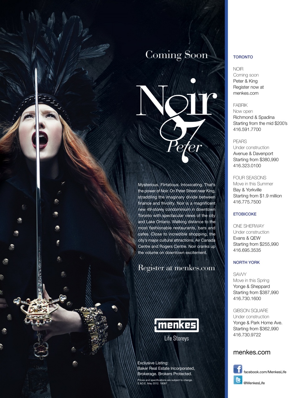 Toronto Life Preview Pages