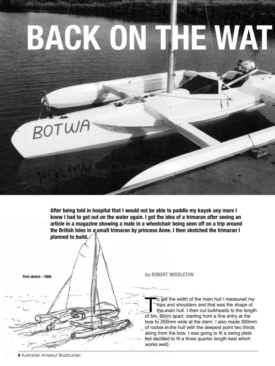 Australian Amateur Boat Builder Preview Pages