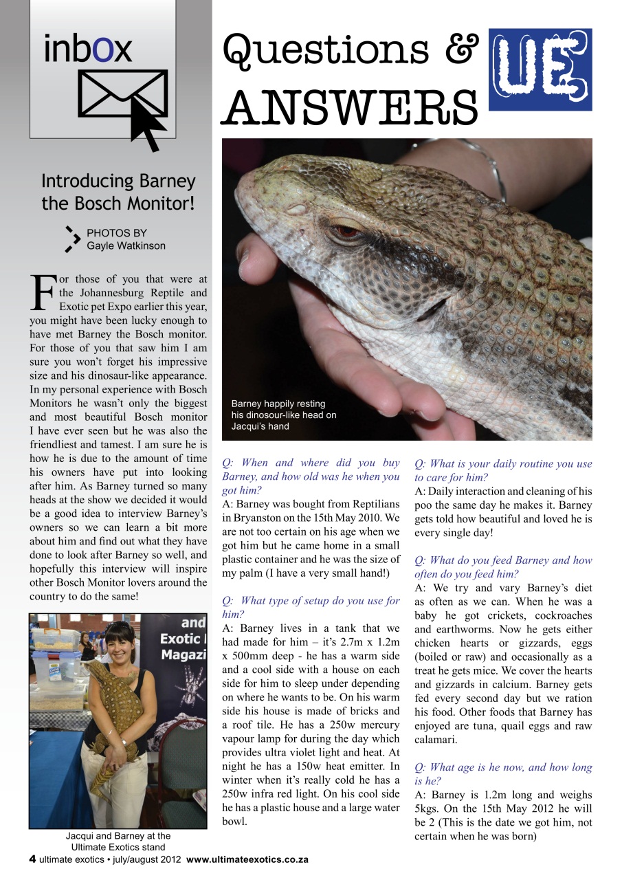 Ultimate Exotics Preview Pages