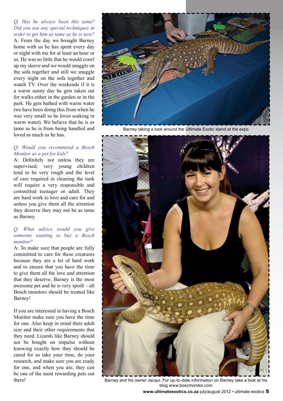 Ultimate Exotics Preview Pages