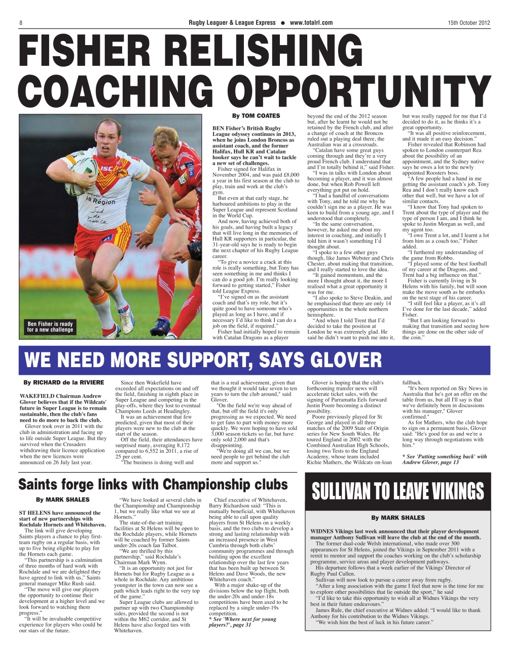 League Express Preview Pages