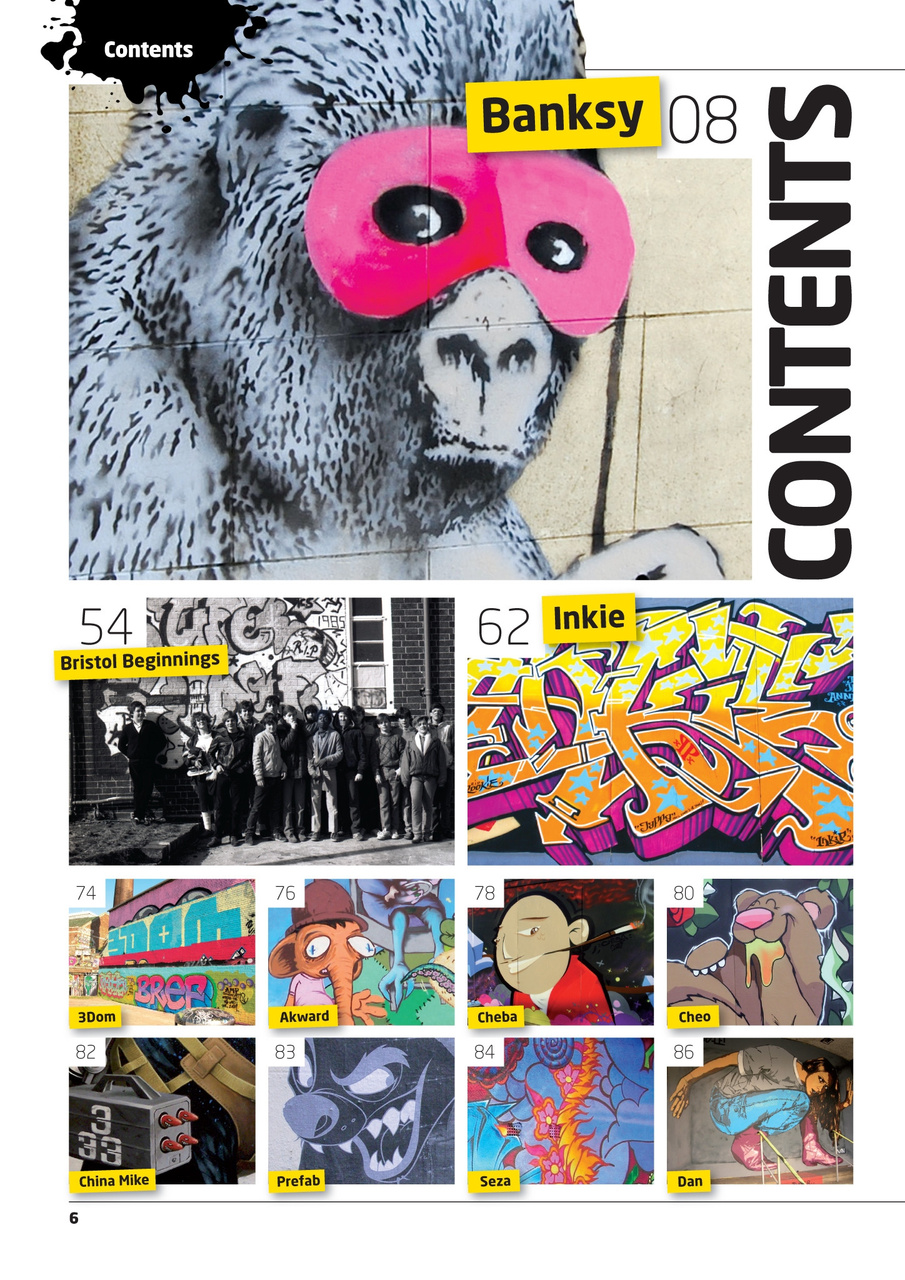 Street Art Magazine Preview Pages