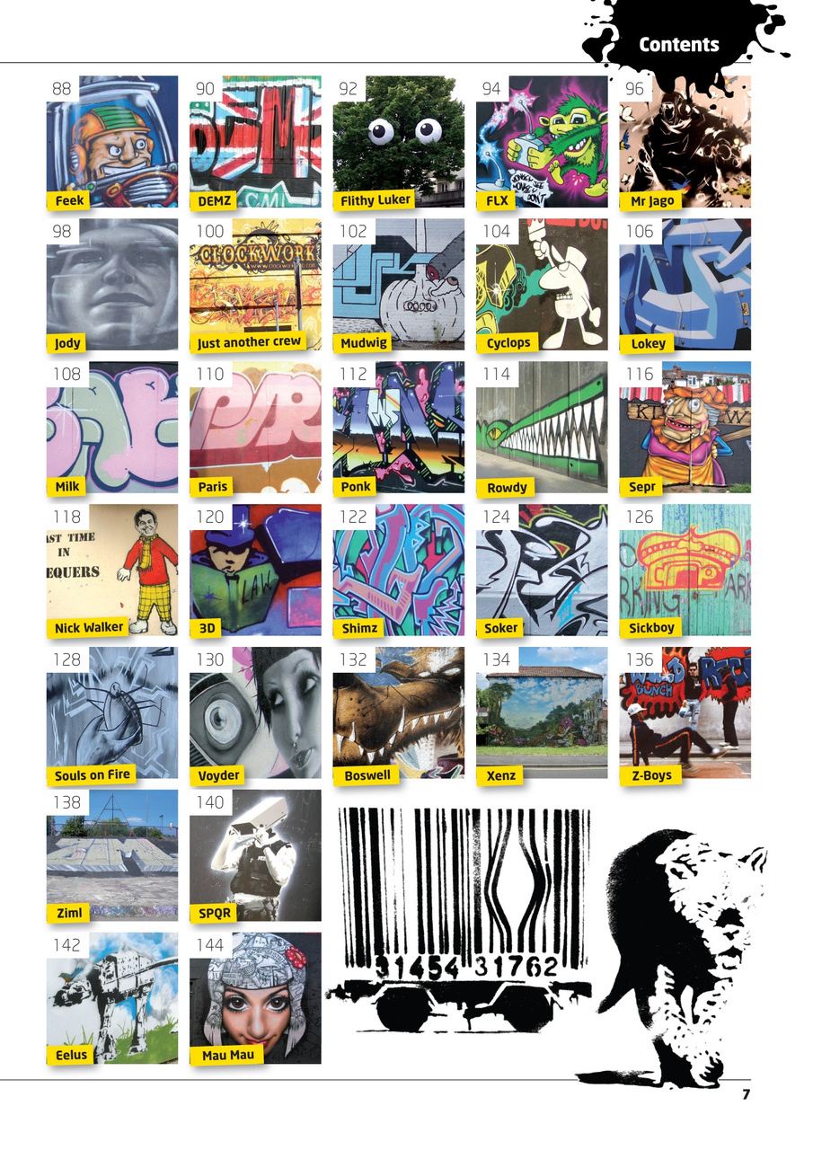 Street Art Magazine Preview Pages