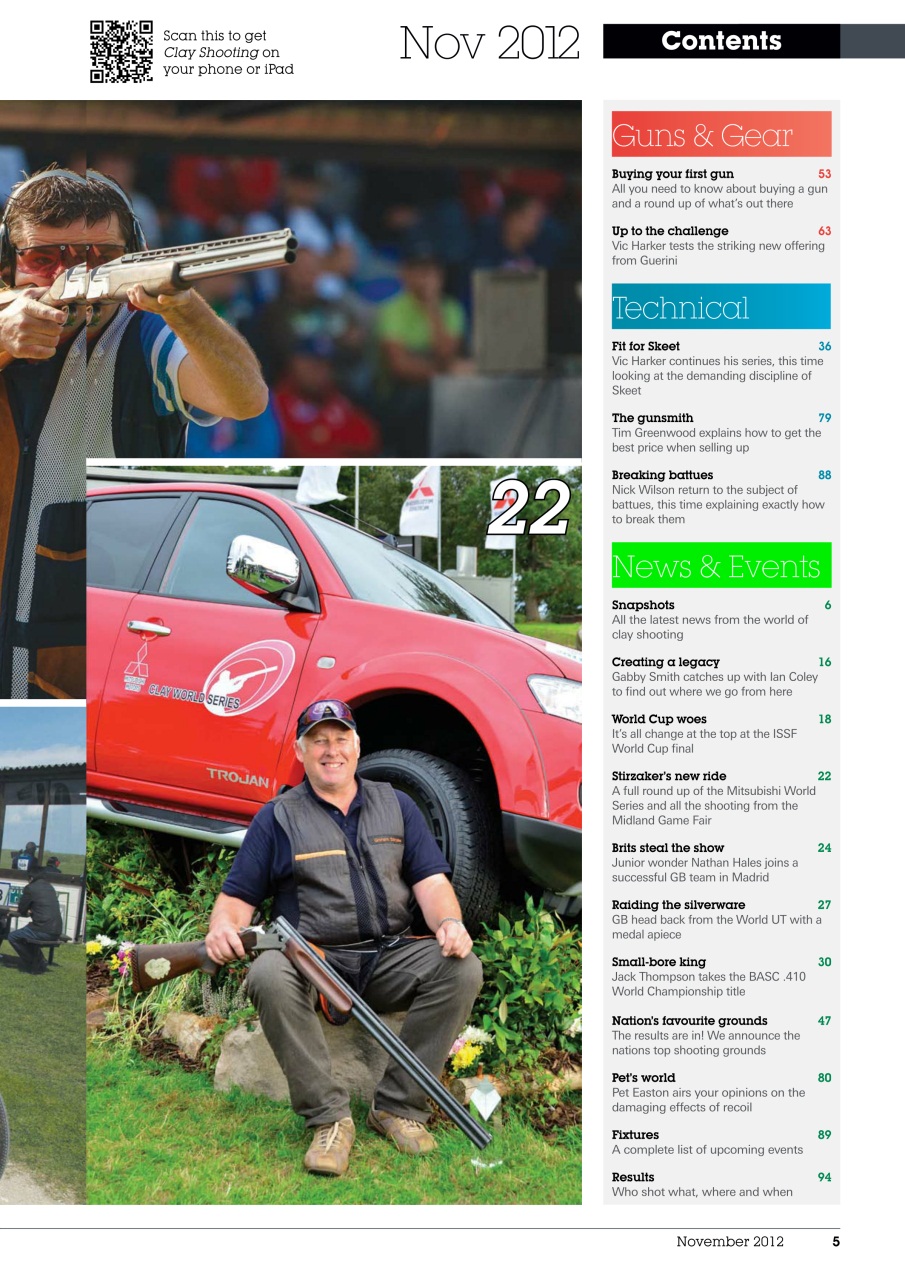 Clay Shooting Preview Pages