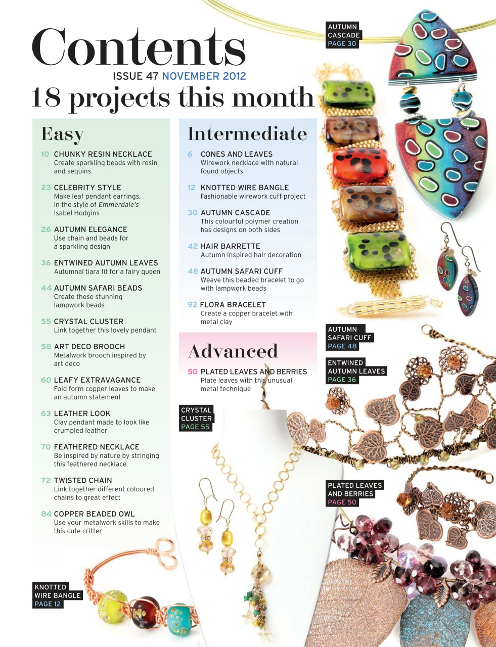 Making Jewellery Preview Pages