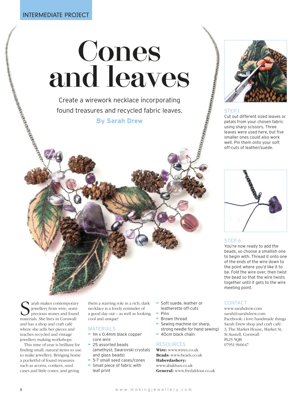 Making Jewellery Preview Pages