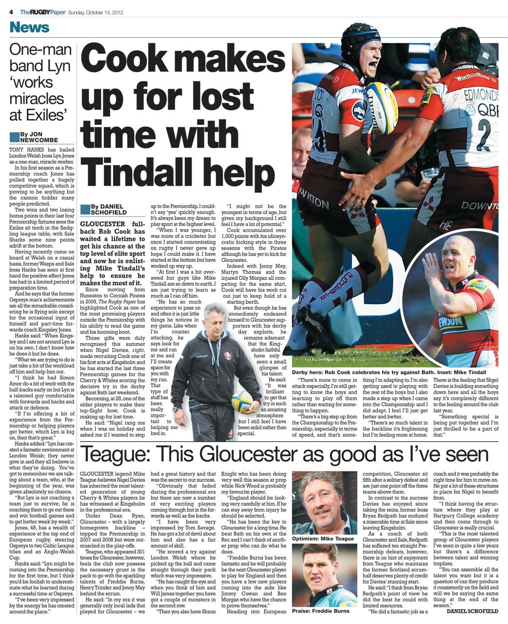 The Rugby Paper Preview Pages