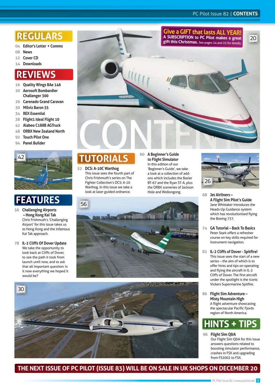 PC Pilot Preview Pages