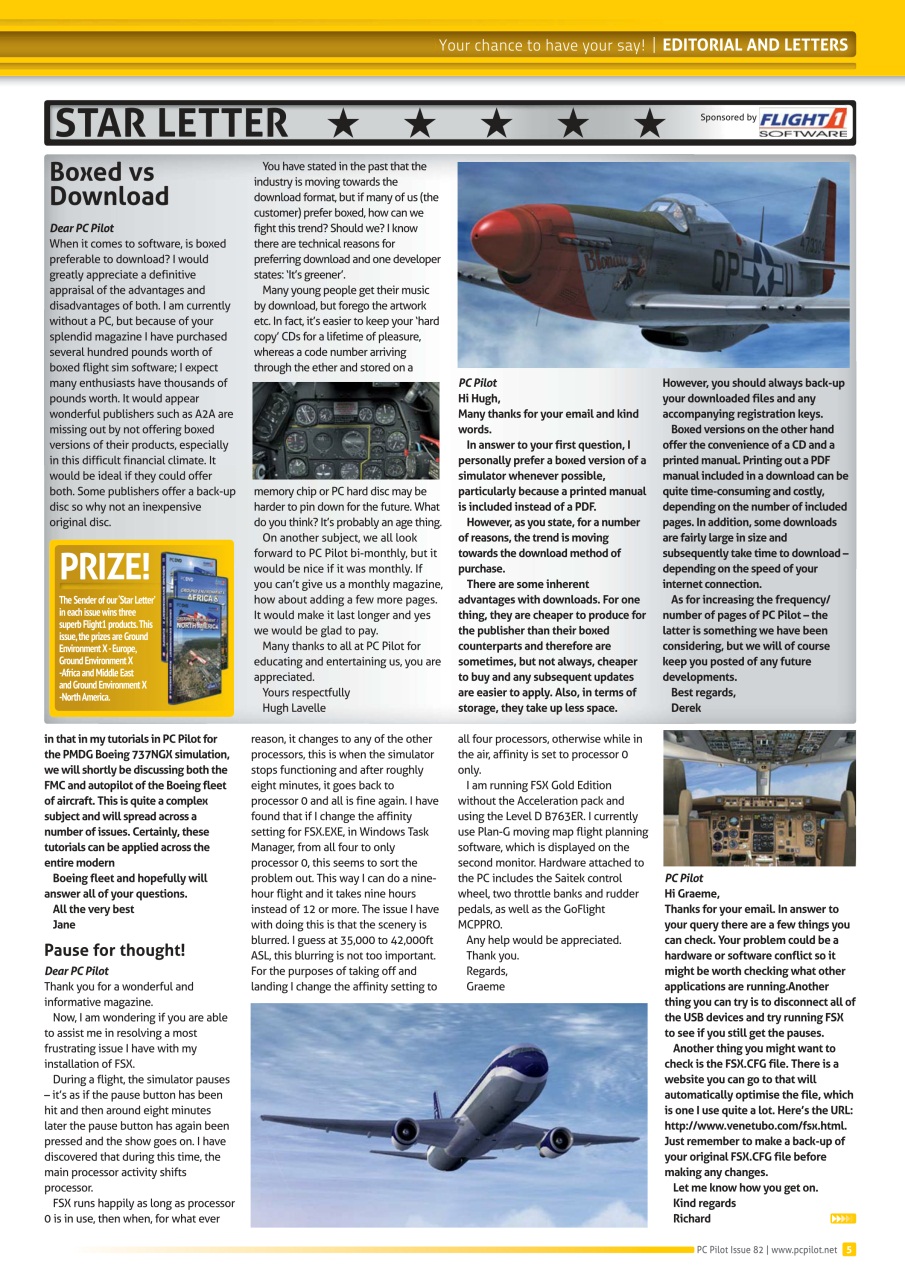 PC Pilot Preview Pages