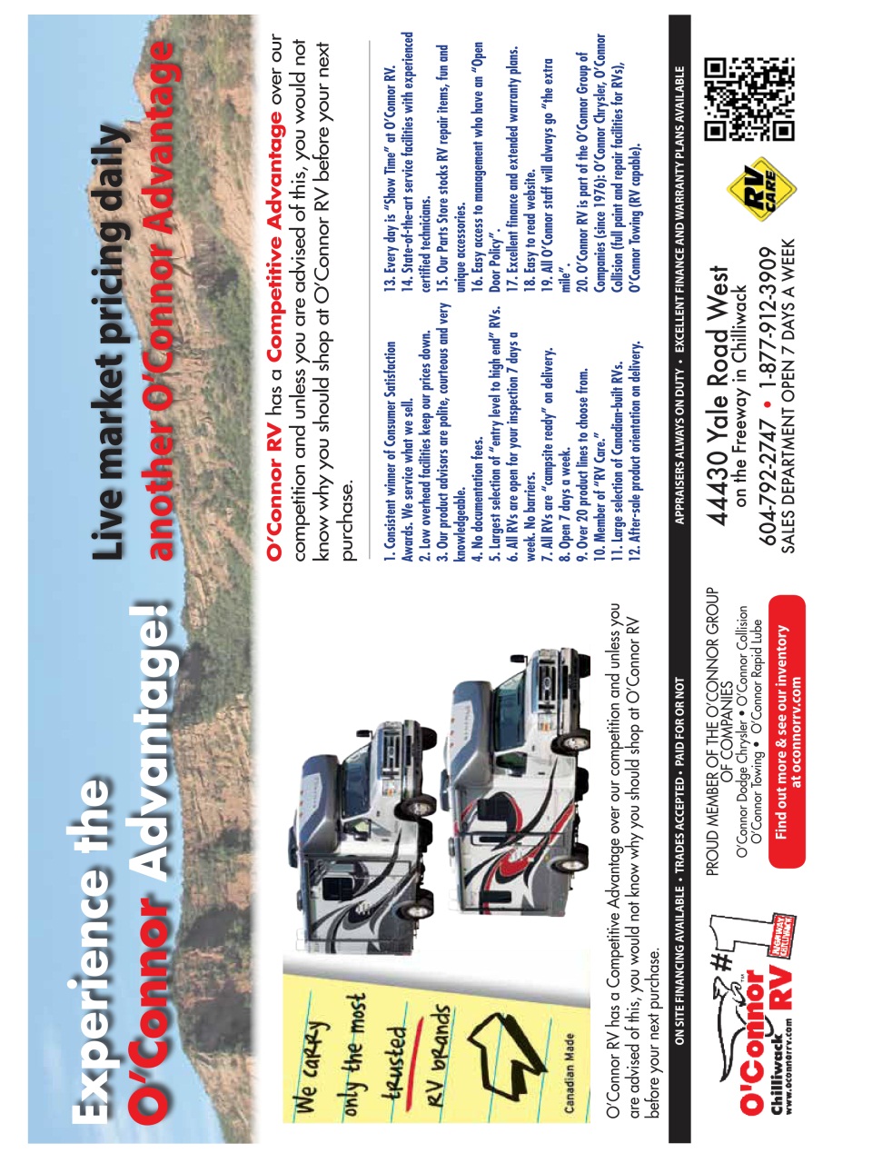 Snowbirds & RV Travelers Preview Pages