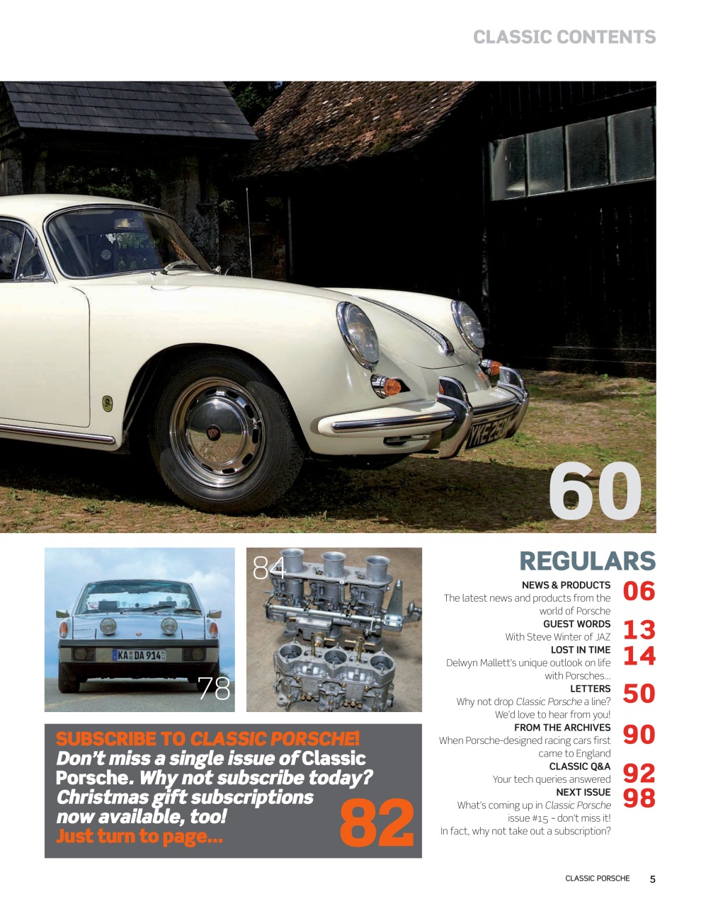 Classic Porsche Preview Pages