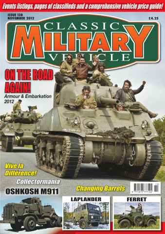 Classic Military Vehicle issue #138 Tanks hit the road