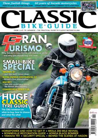 Classic Bike Guide issue November 2012