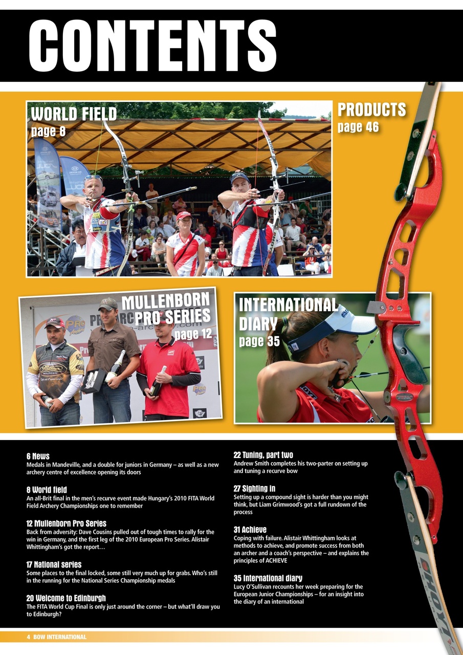 Bow International Preview Pages