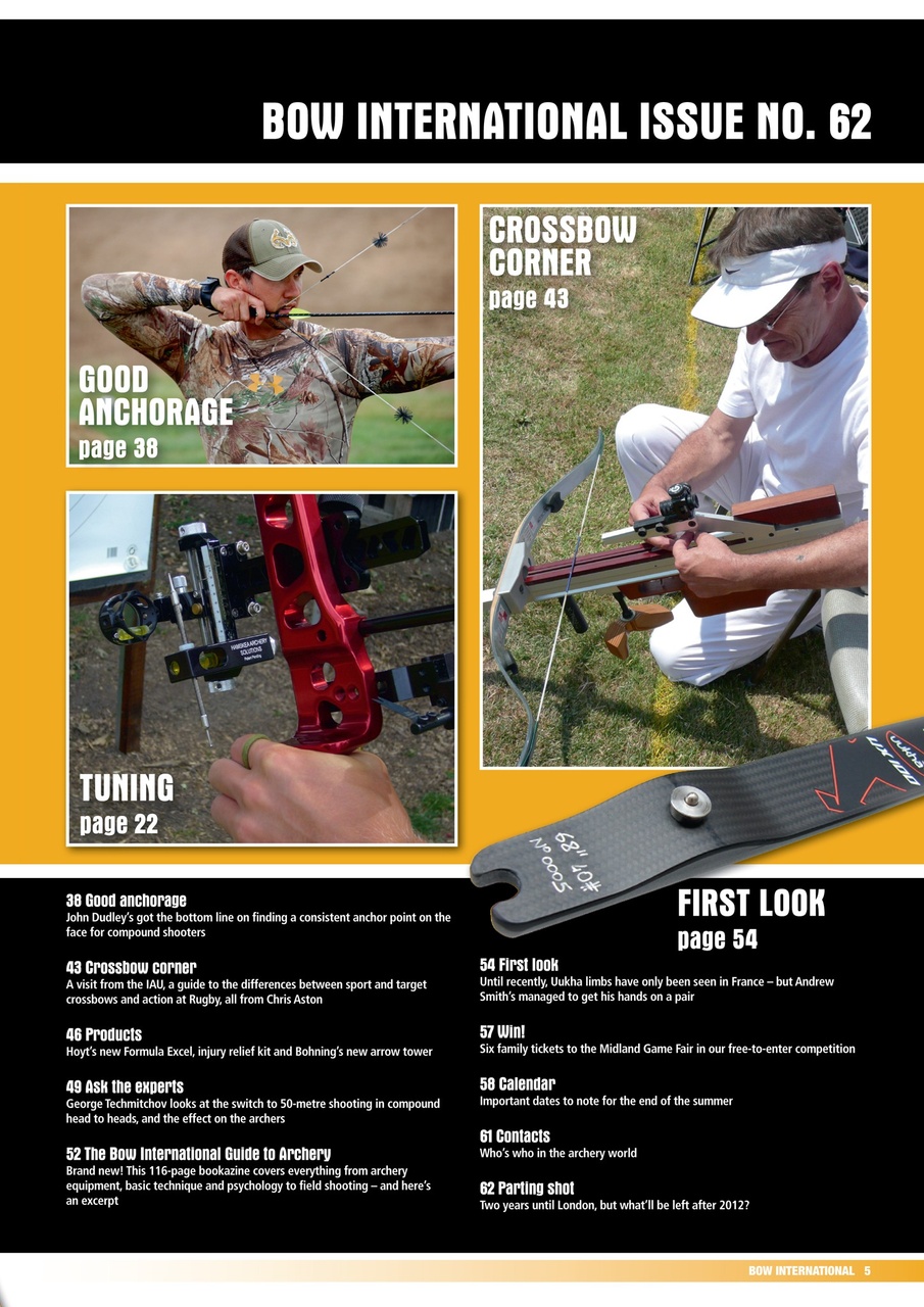 Bow International Preview Pages