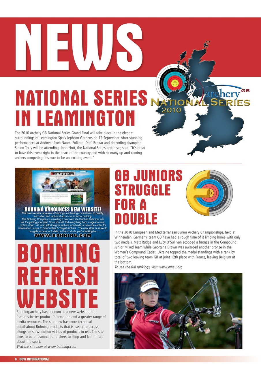 Bow International Preview Pages