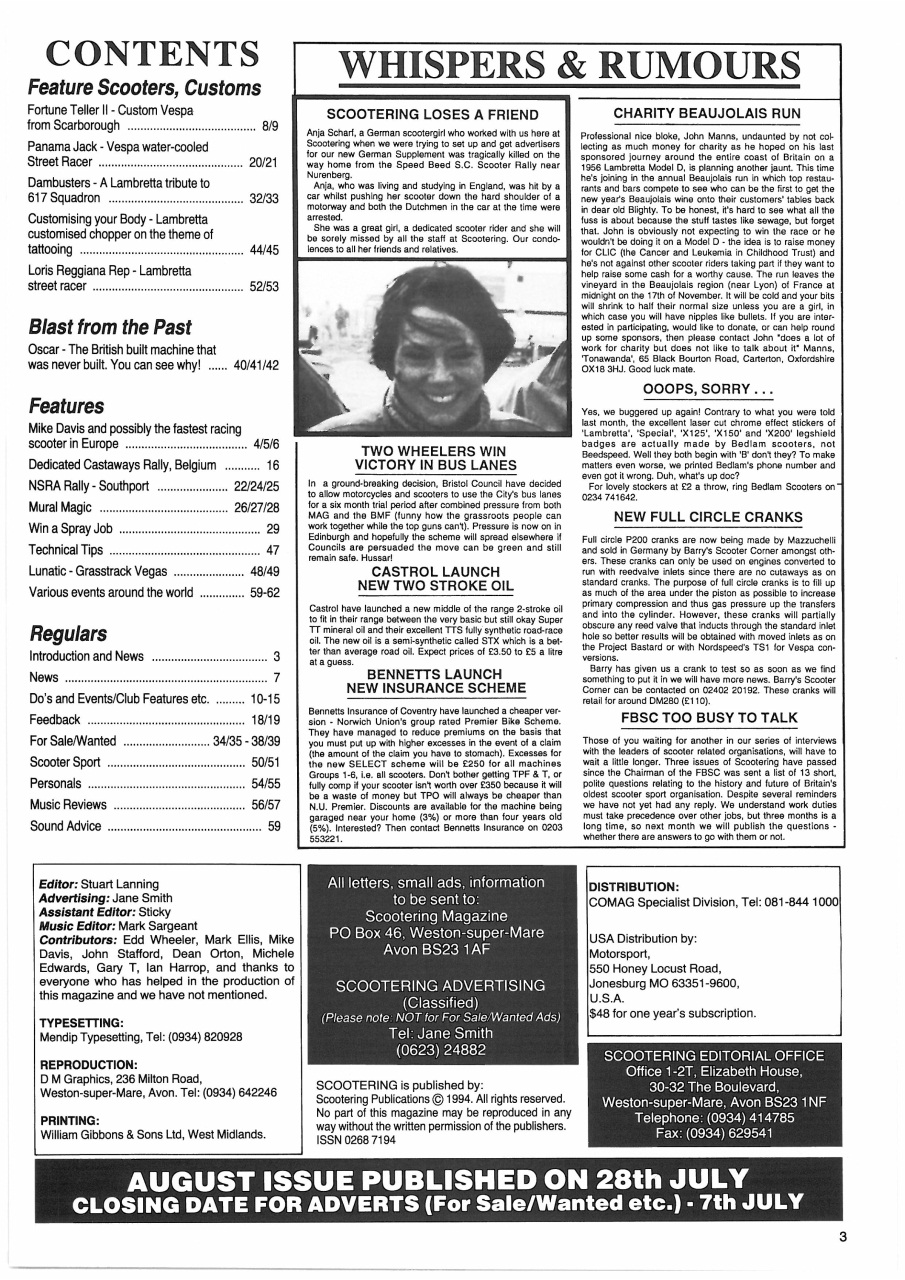 Scootering Preview Pages