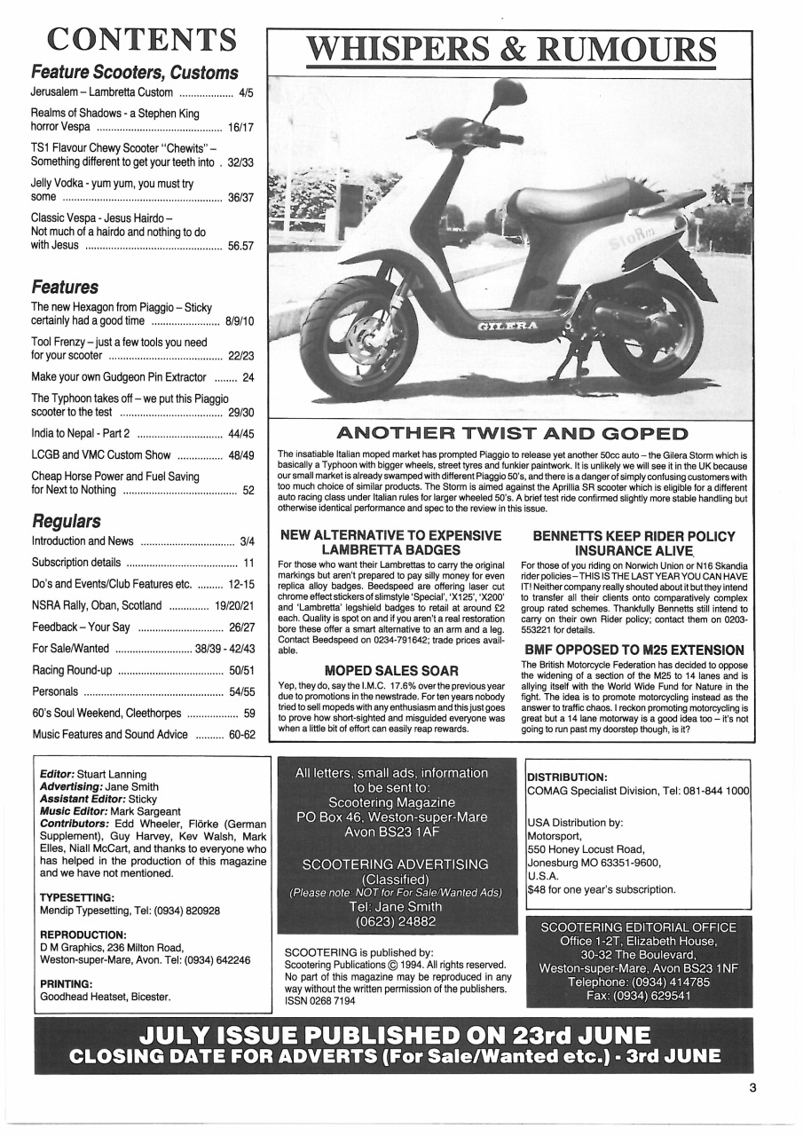 Scootering Preview Pages