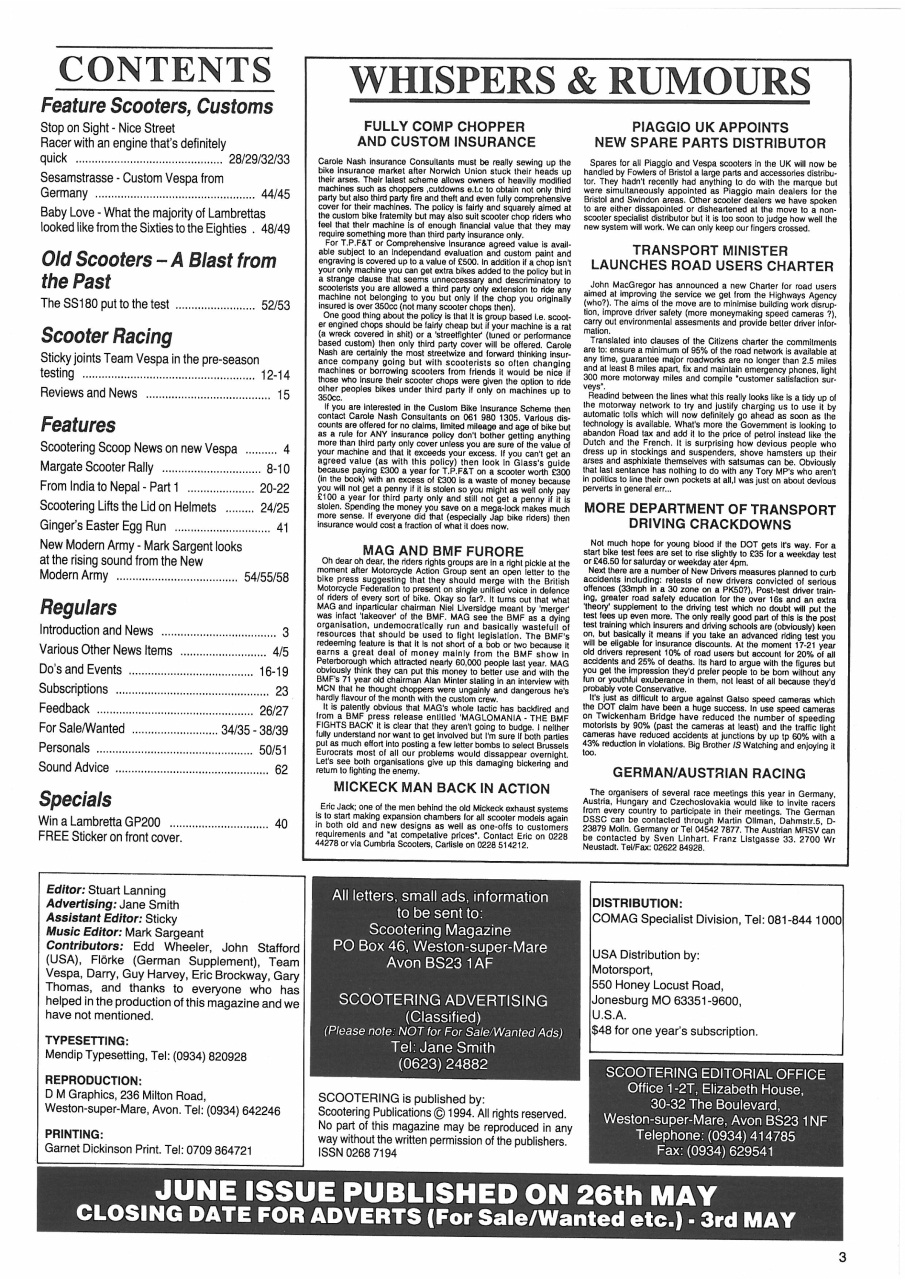 Scootering Preview Pages