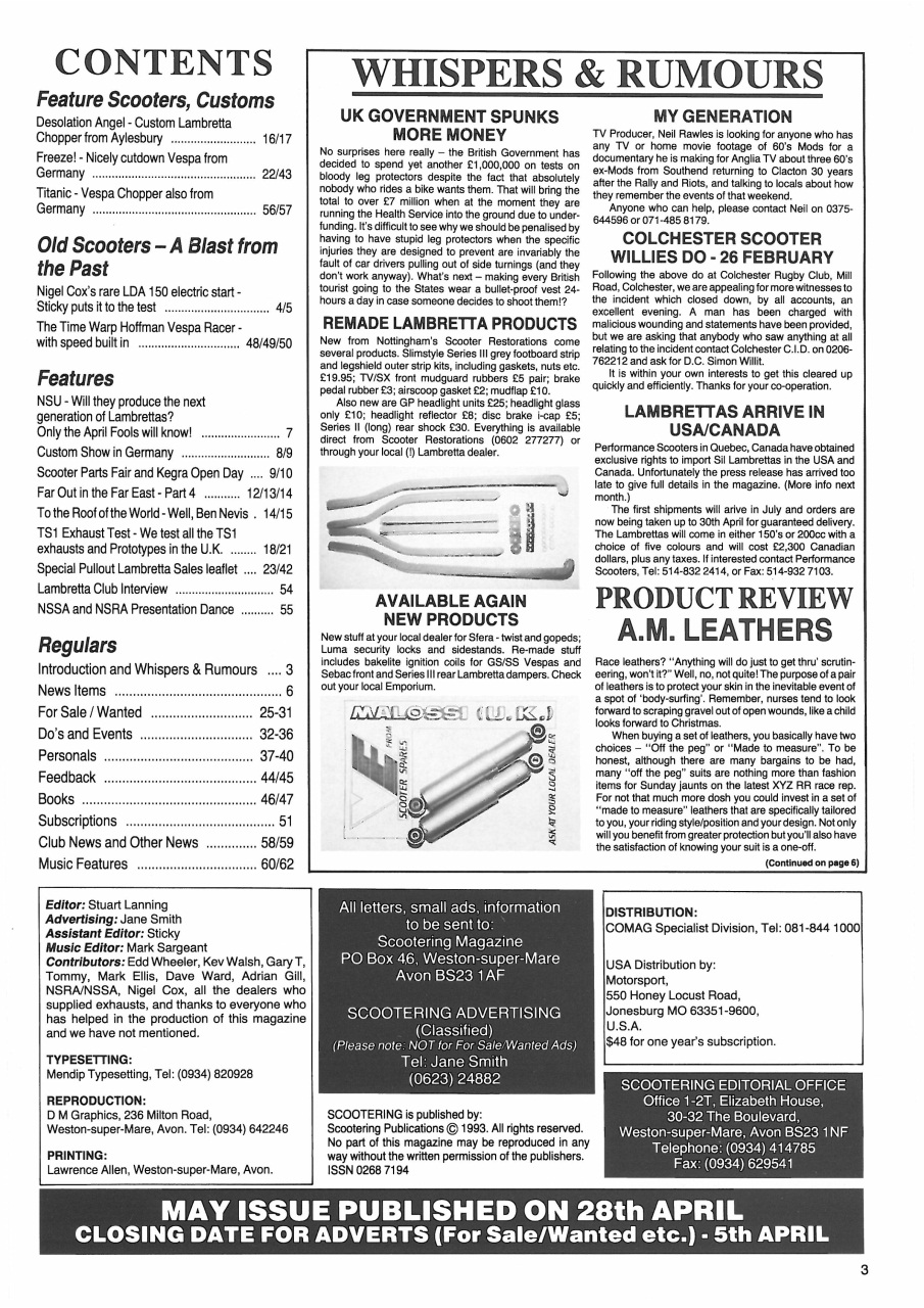 Scootering Preview Pages