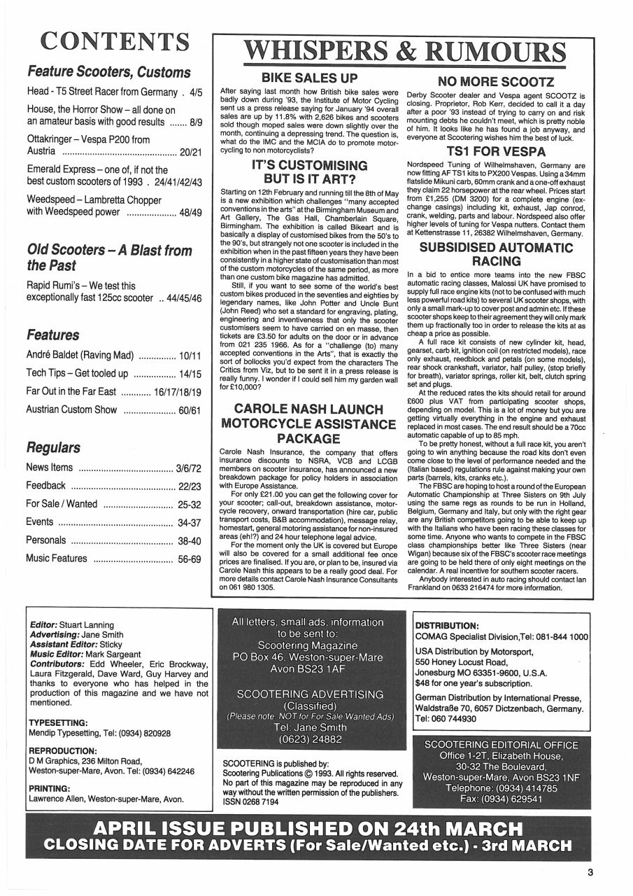 Scootering Preview Pages