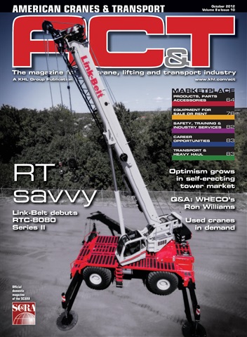 American Cranes & Transport issue October 2012